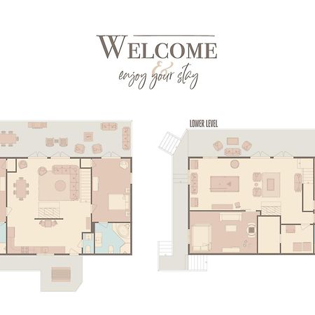 Woodhaven - Private - 3 Suites - Gorgeous Views - 3 Pools - Gamerm - Hottub - Lots Of Bears 蓋特林堡 外观 照片