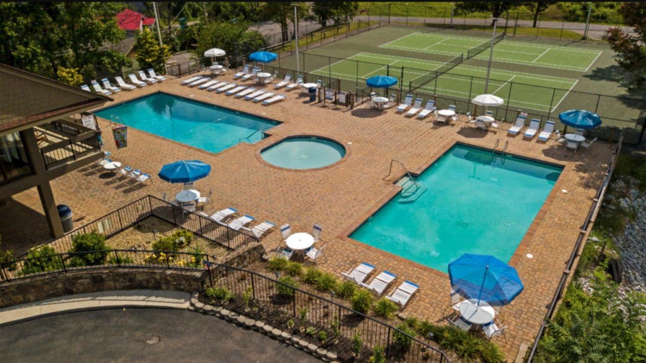 Woodhaven - Private - 3 Suites - Gorgeous Views - 3 Pools - Gamerm - Hottub - Lots Of Bears 蓋特林堡 外观 照片