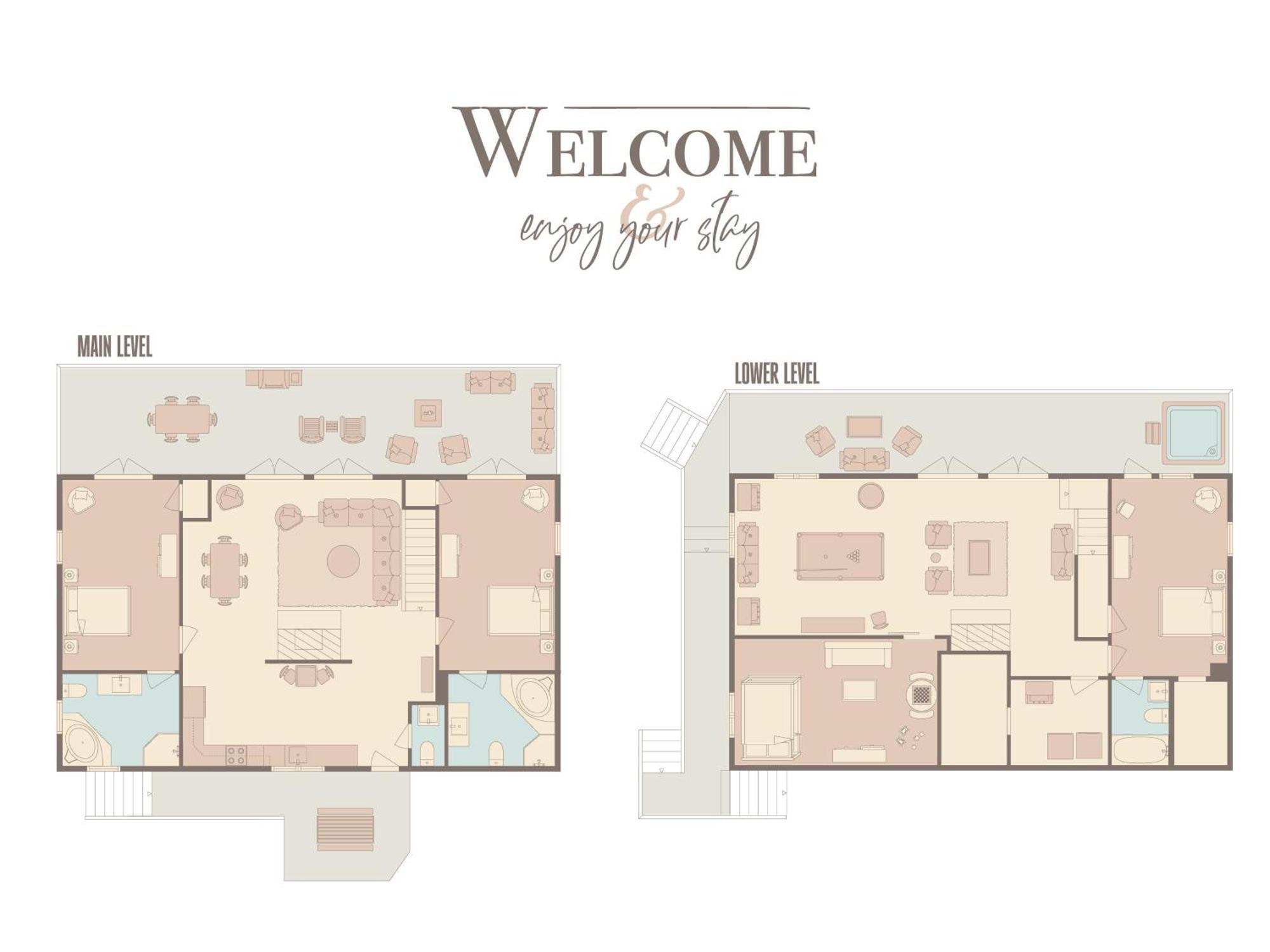 Woodhaven - Private - 3 Suites - Gorgeous Views - 3 Pools - Gamerm - Hottub - Lots Of Bears 蓋特林堡 外观 照片